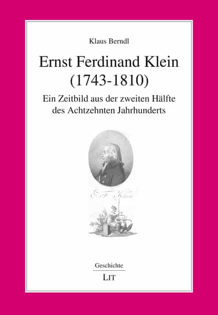 Klaus Berndl: Ernst Ferdinand Klein (1743-1810)